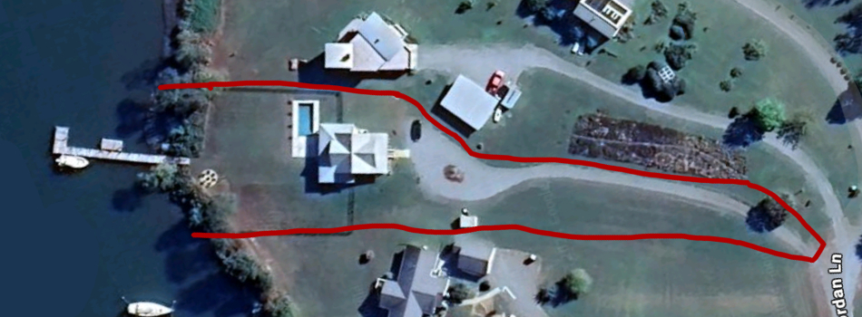 Aerial shot of lot 4